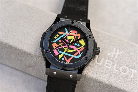 hublot calligraphy dial.